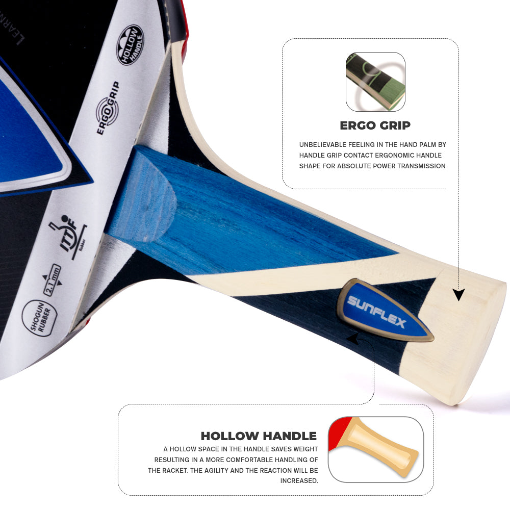 Sunflex Dynamic A40 Table Tennis Bat
