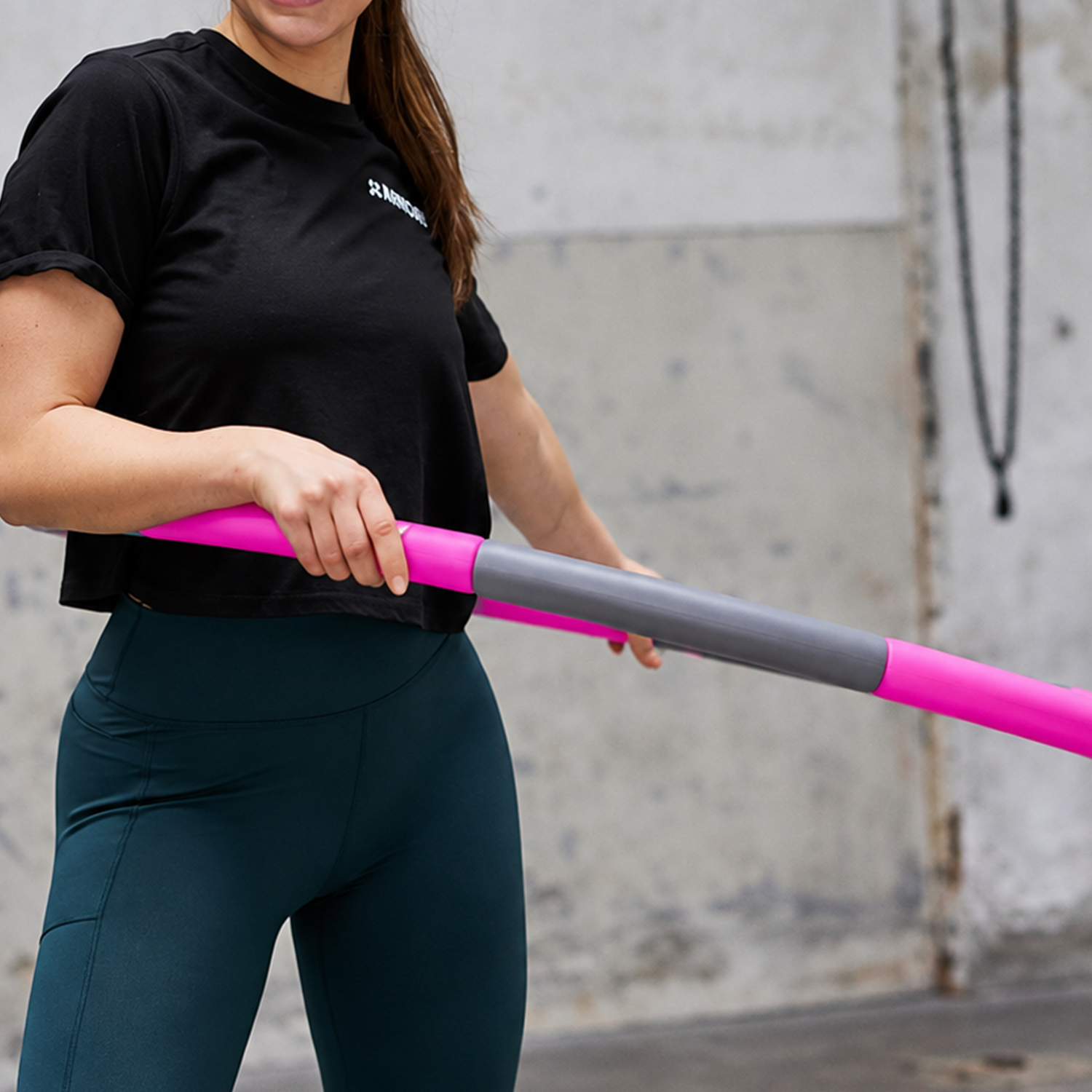 Elite Fitness Sports 5mm Foam Liner Pilates Hula Hoop with Weights