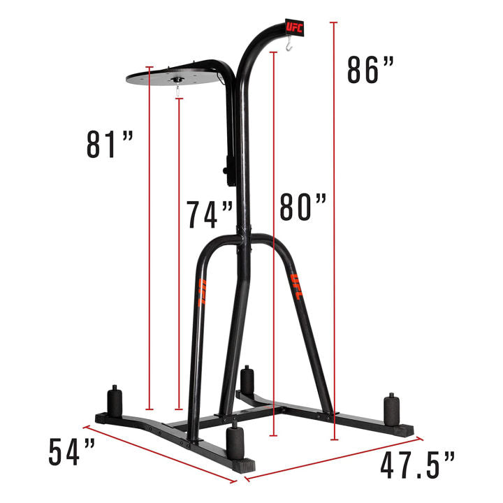 UFC MMA Dual Station Bag Stand