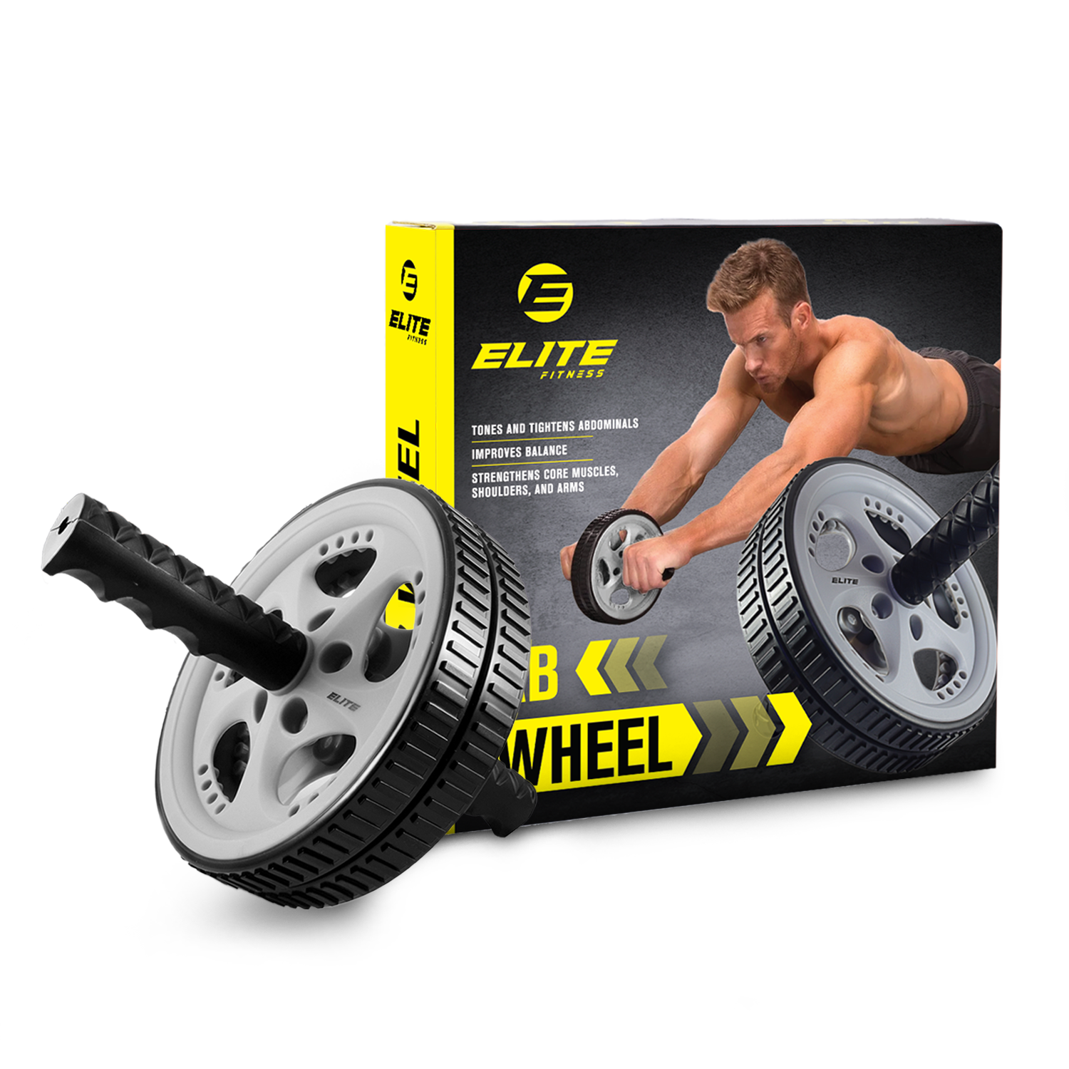 Elite Fitness Ab Wheel / Abdominal Roller