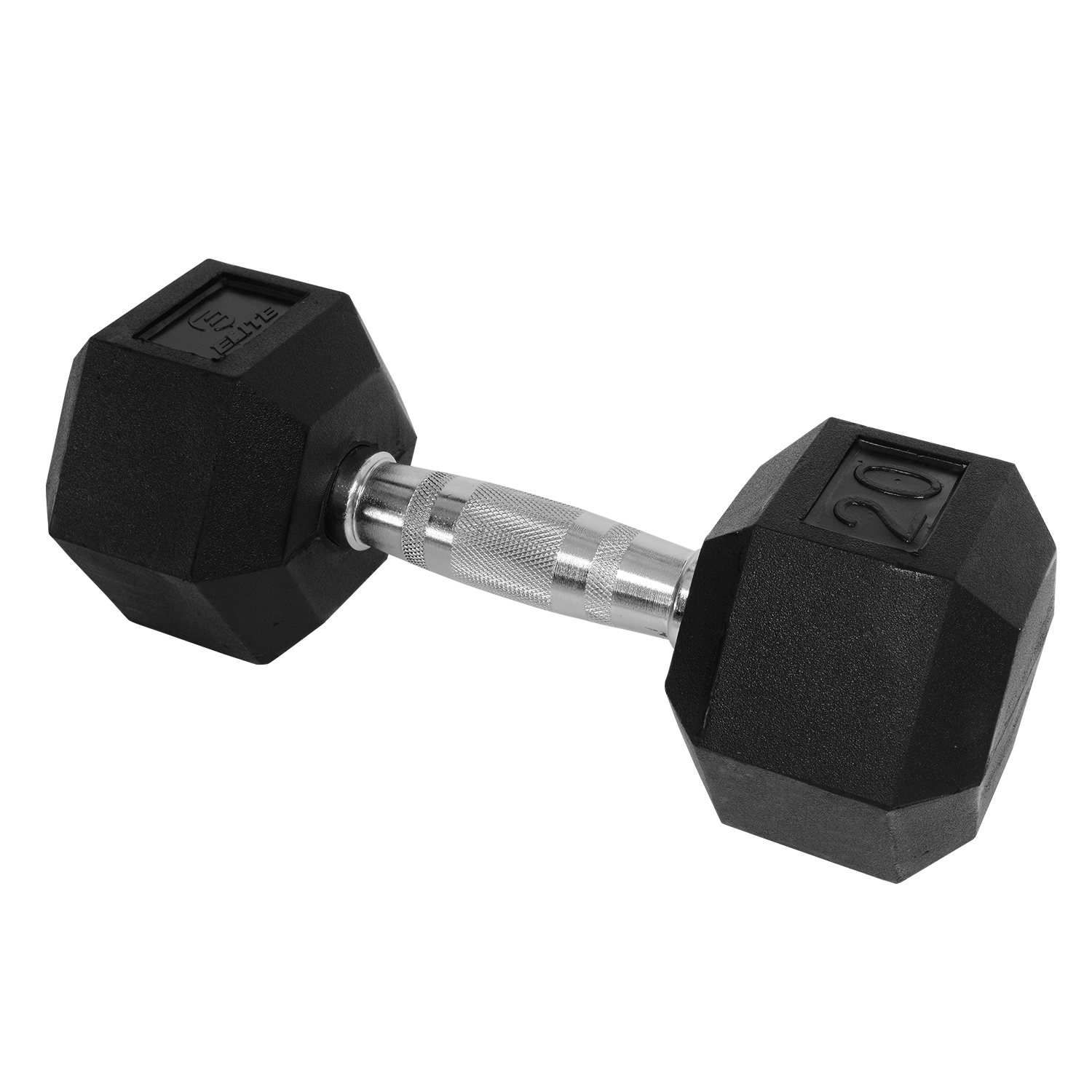 Elite Rubber Hex Dumbell 1pc
