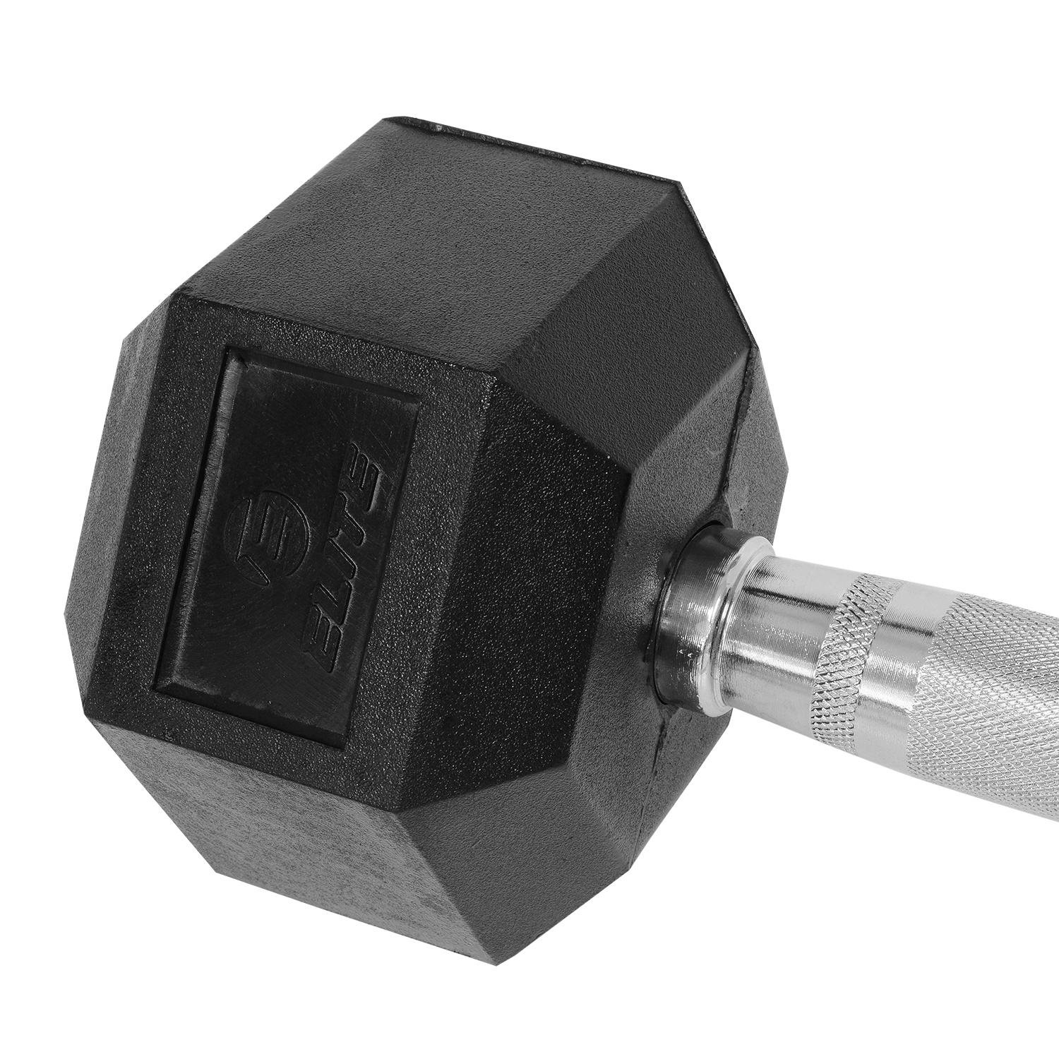 Elite Rubber Hex Dumbell 1pc