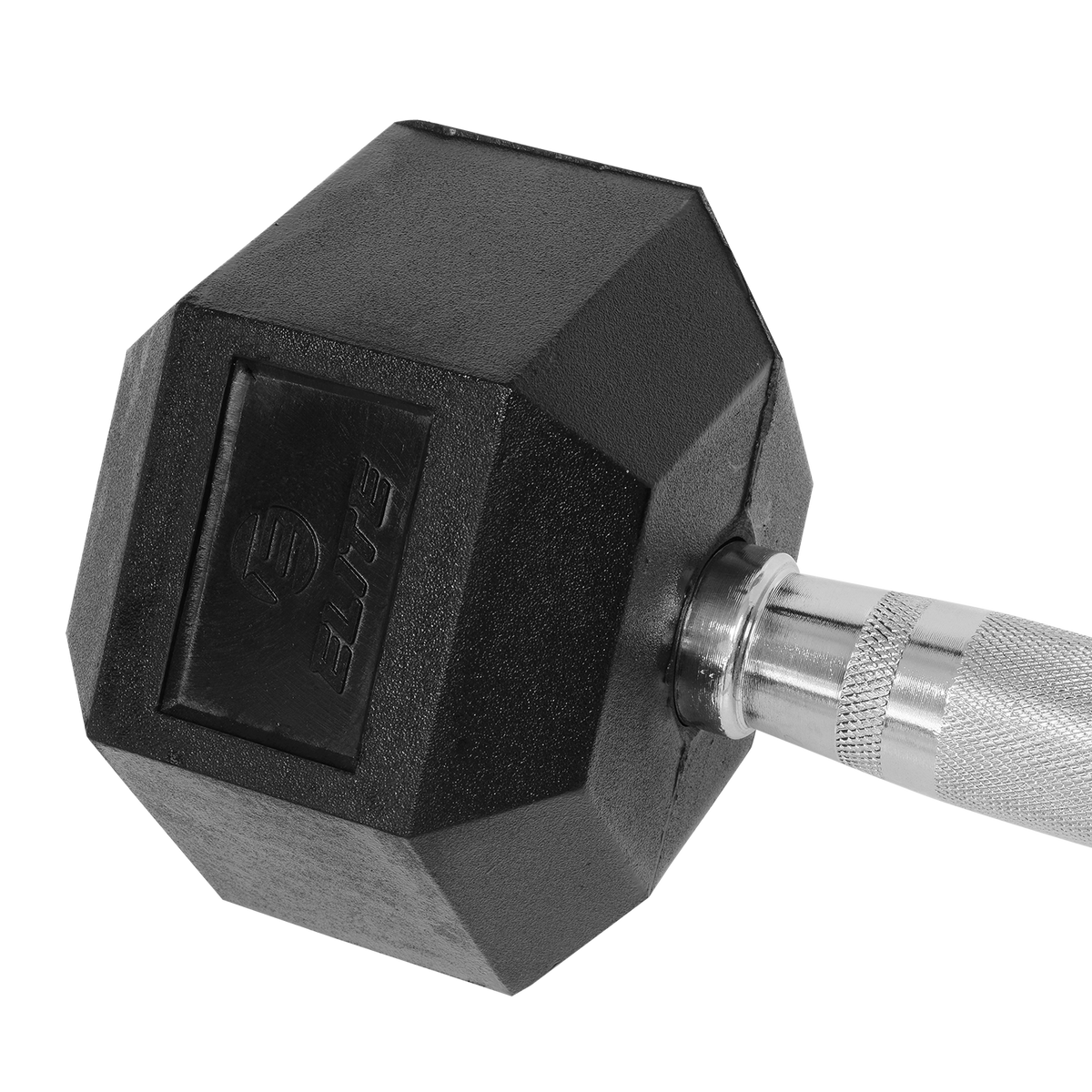 Elite Rubber Hex Dumbell 1pc
