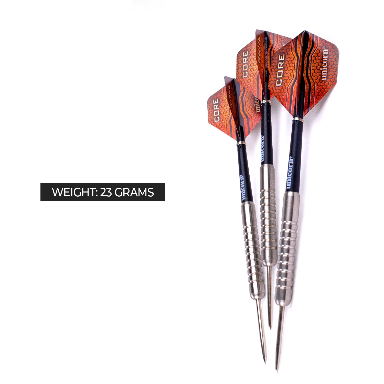 Unicorn Striker 80% Tungsten 9 Rings Darts