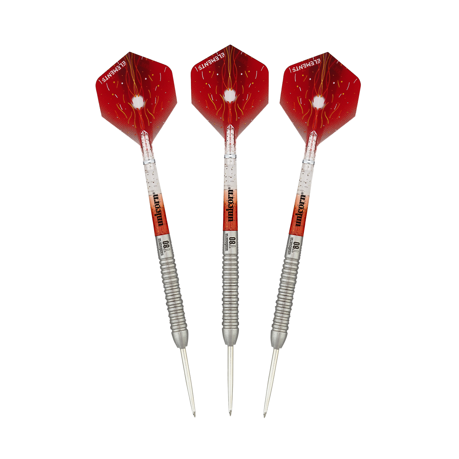 Unicorn Striker 3 Pieces 80% Dart Set