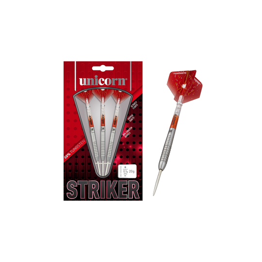 Unicorn Striker 3 Pieces 80% Dart Set