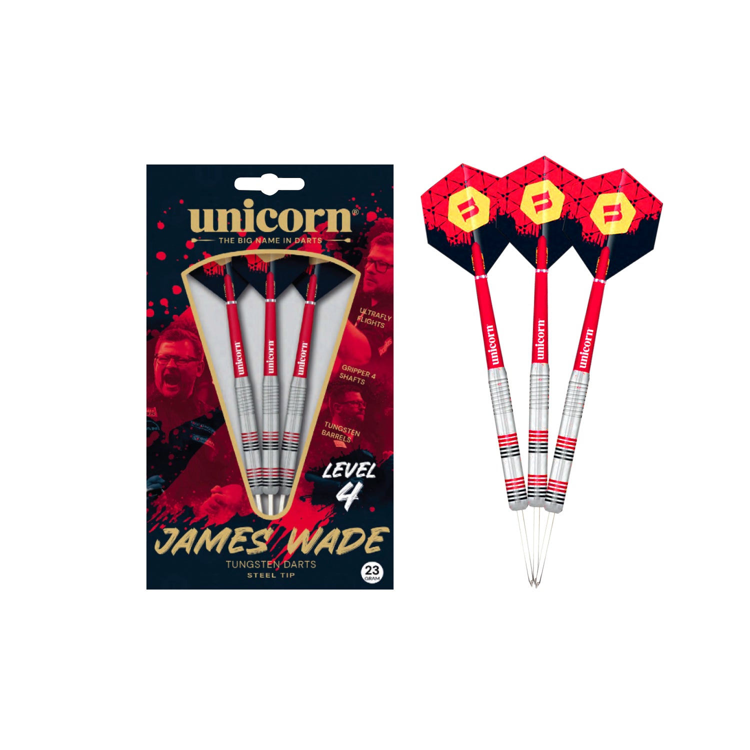 Unicorn SD Level 4 James Wade Tungsten Dart