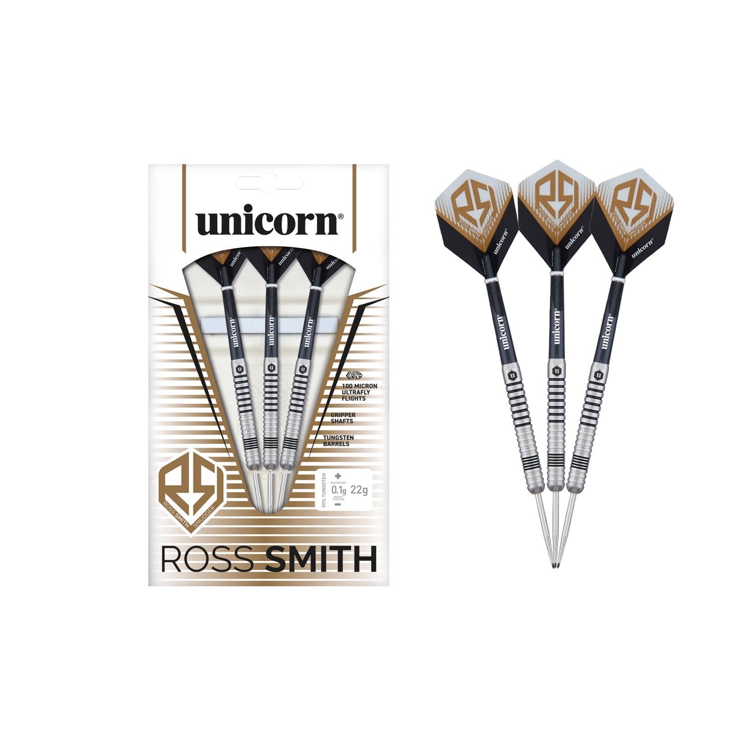 Unicorn Ross Smith Smudger 80% Tungsten Dart Set