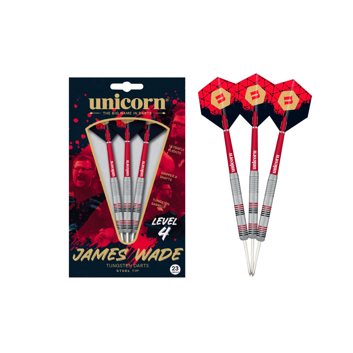 Unicorn SD Level 4 James Wade Tungsten Dart