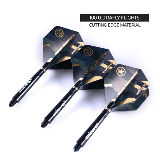 Unicorn Top Brass 3 Dart Set