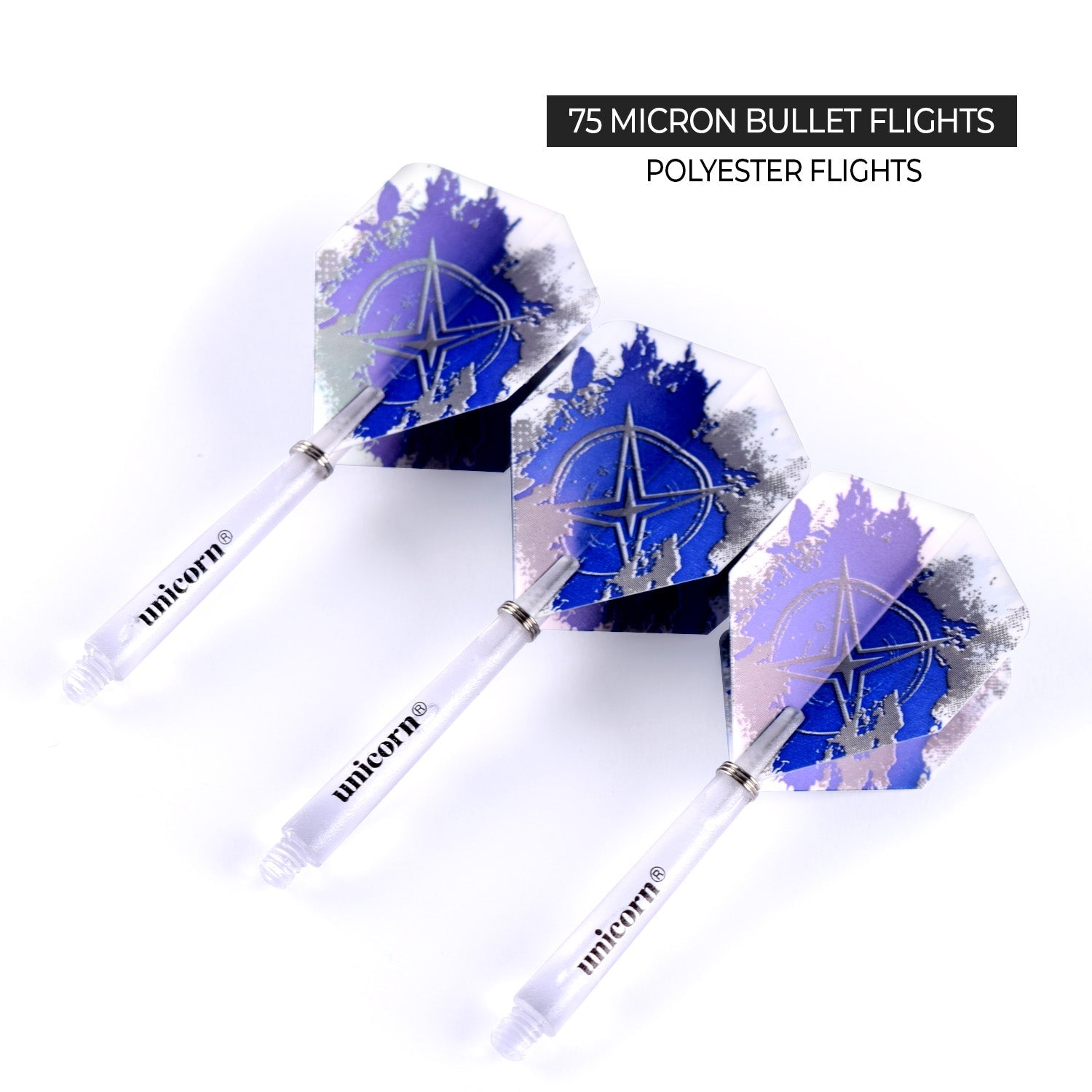 Unicorn Gary Anderson Blue Silverstar Dart Set