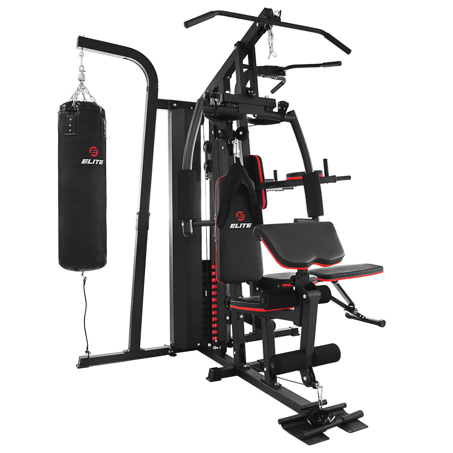 Elite Deluxe 3-Station Home Gym