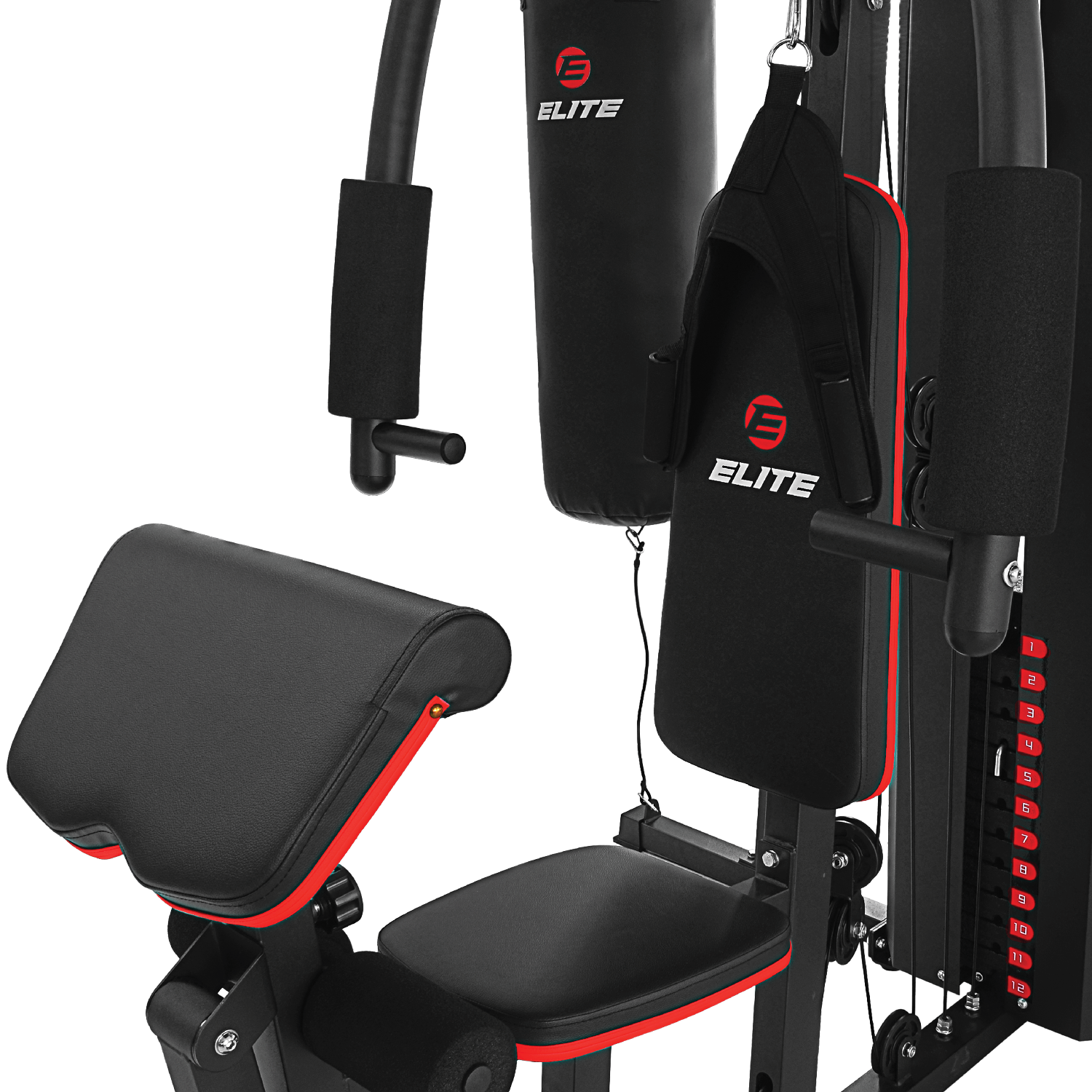 Elite Deluxe 3-Station Home Gym