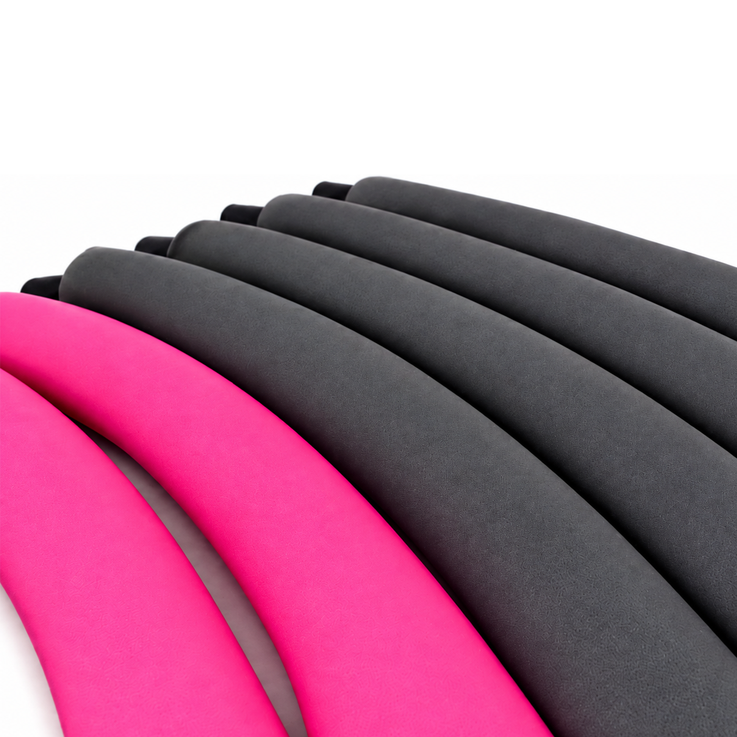 Elite Fitness Sports 5mm Foam Liner Pilates Hula Hoop with Weights