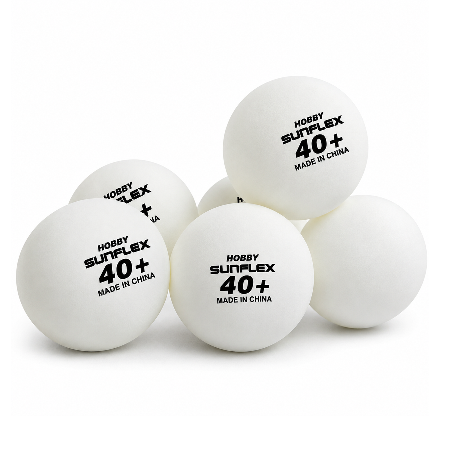 Sunflex Hobby Table Tennis Balls - 12 pcs.