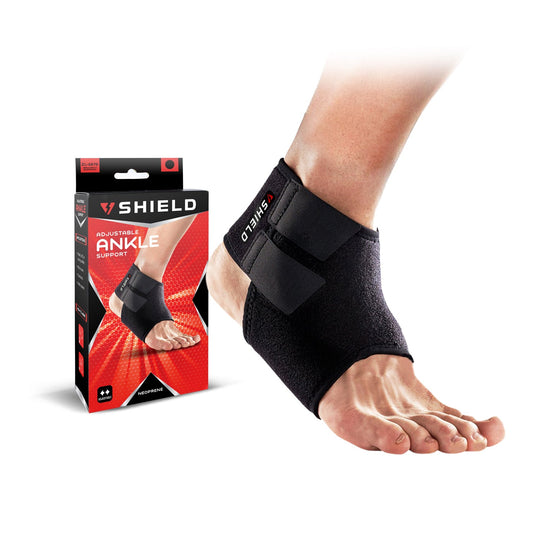 Shield ZL6870 Neoprene Adjustable Ankle Support - Pair