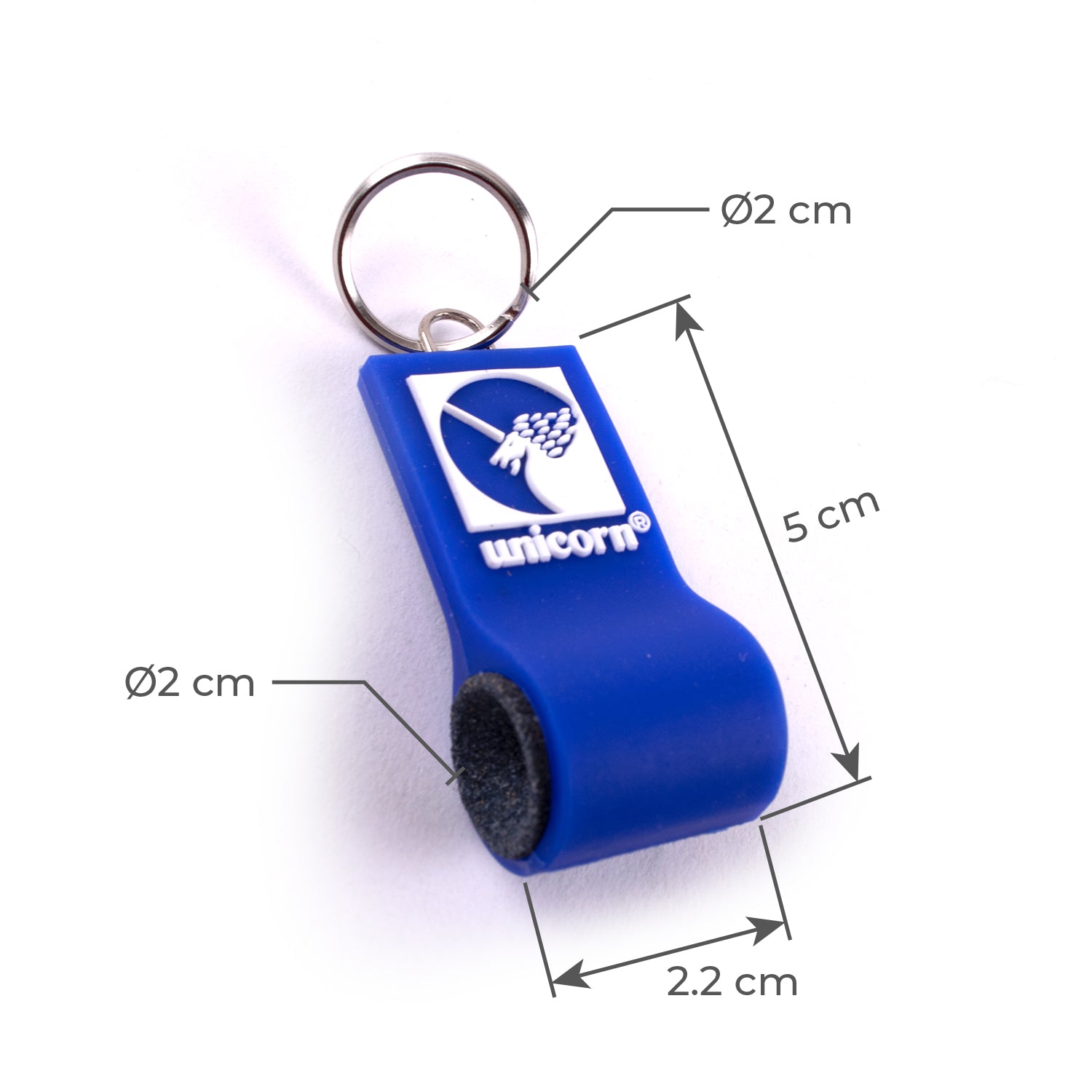 Unicorn Key Ring Dart Sharpener
