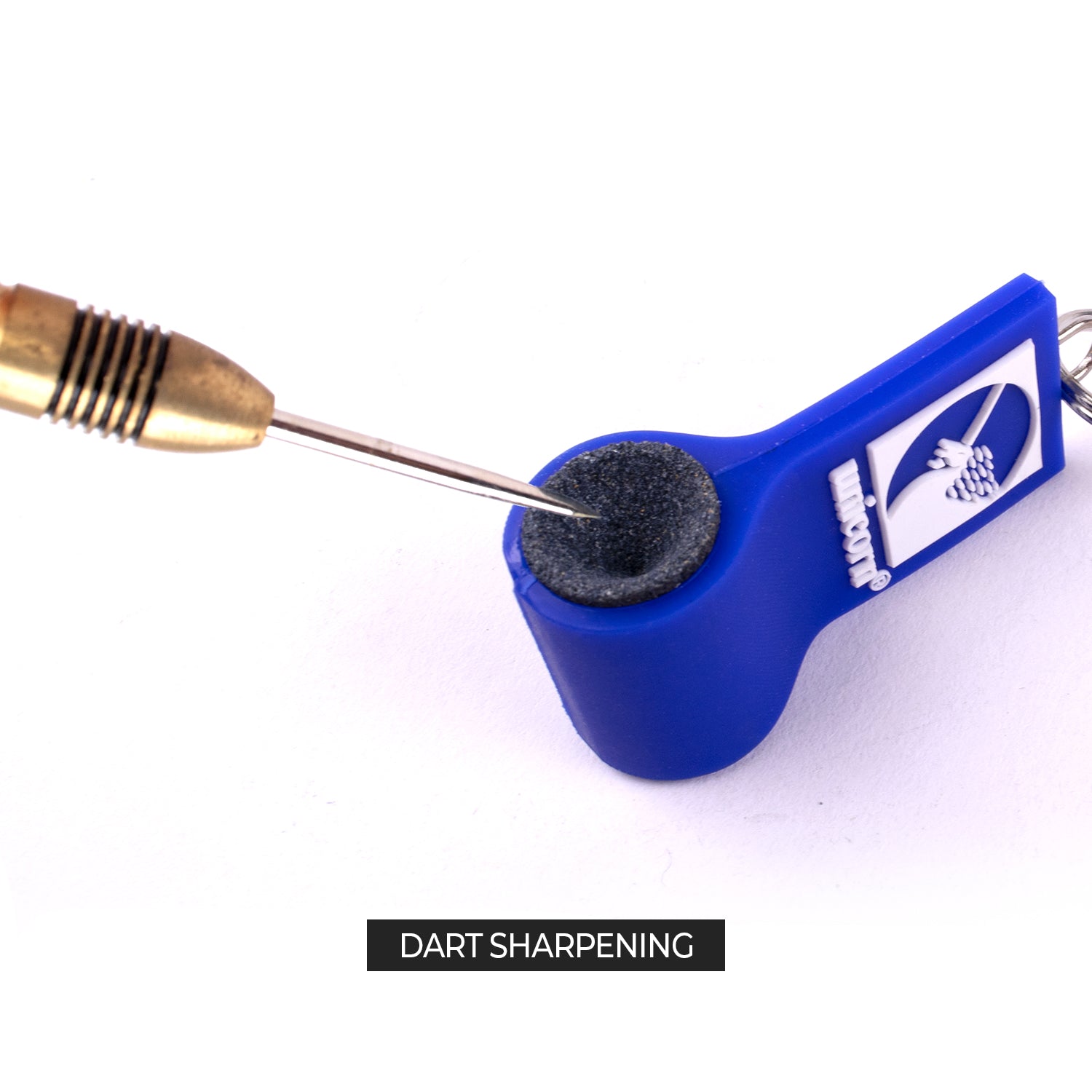 Unicorn Key Ring Dart Sharpener