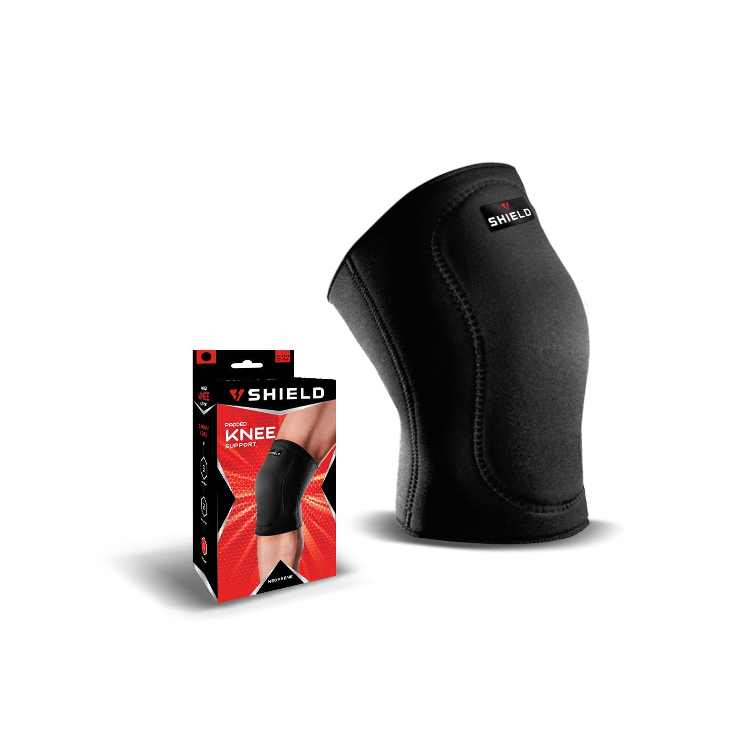 Shield ZL7700 Neoprene Padded Knee Support