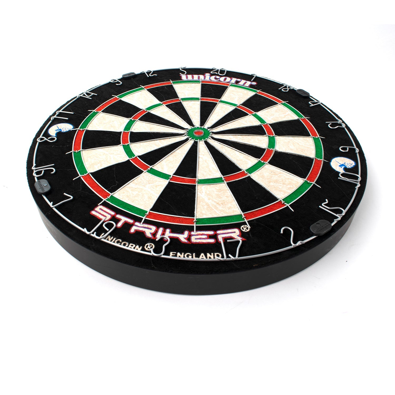 Unicorn Striker Bristle Dartboard with Dart Set