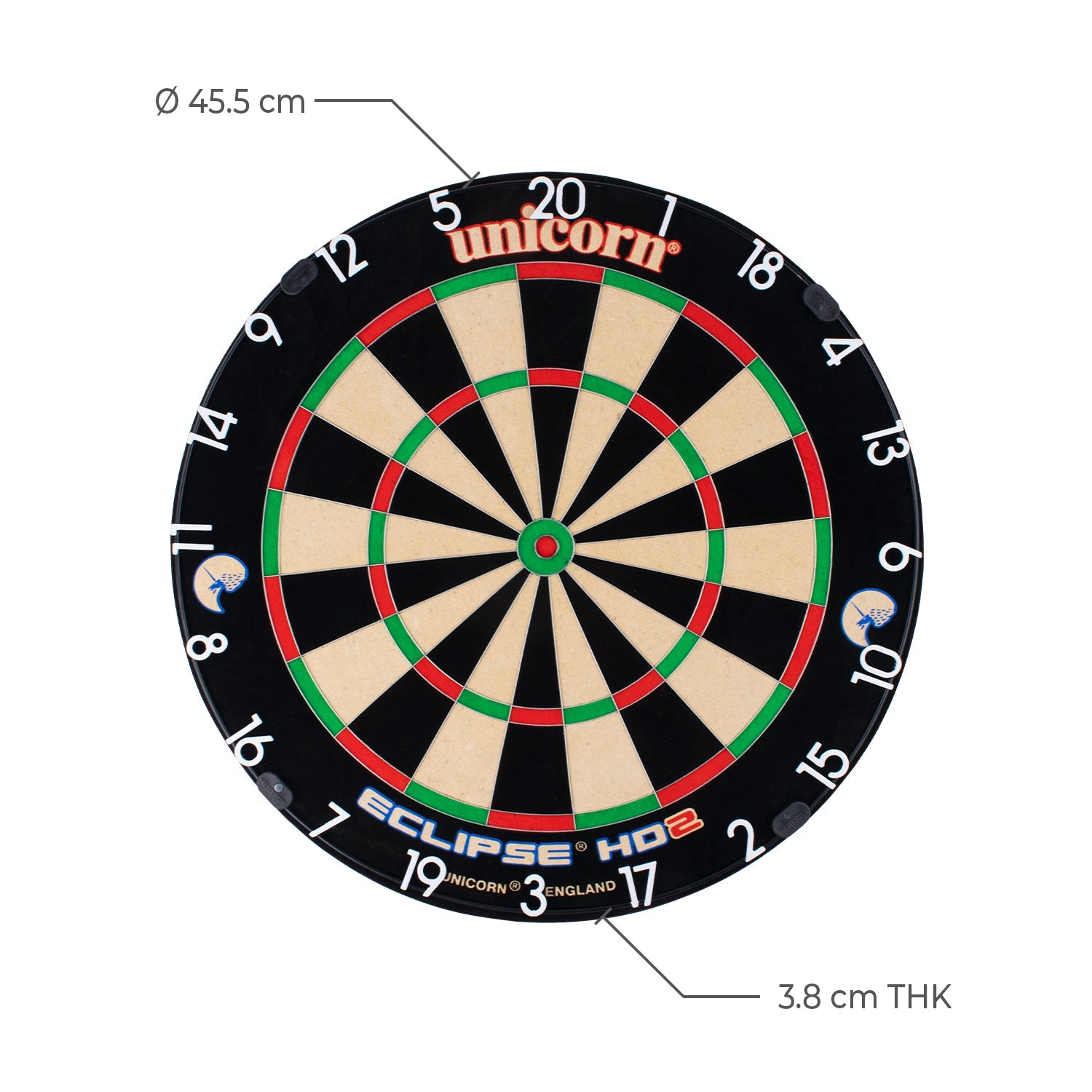 Unicorn Eclipse HD 2 Pro Edition Dartboard