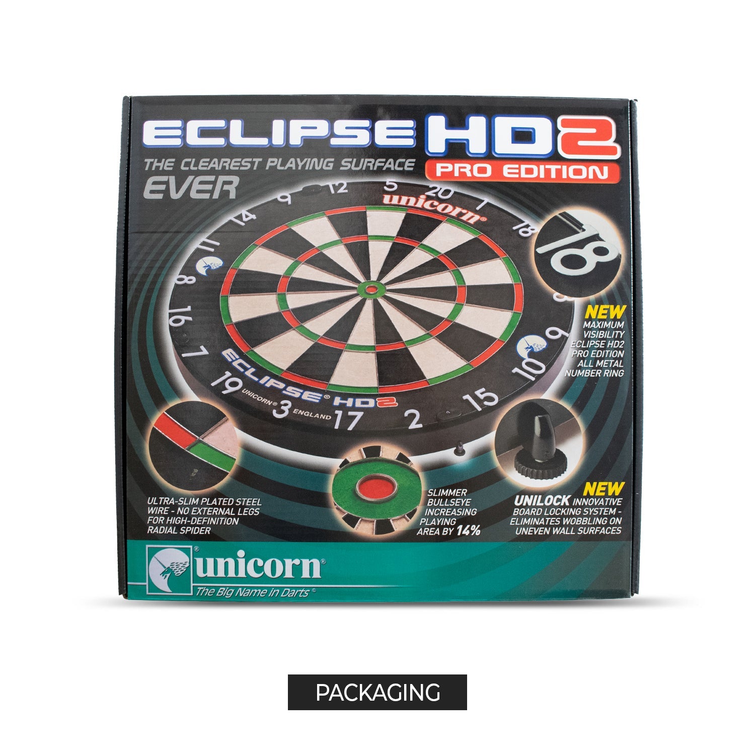 Unicorn Eclipse HD 2 Pro Edition Dartboard