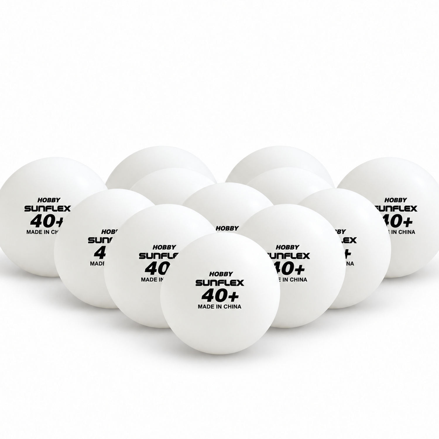 Sunflex Hobby Table Tennis Balls - 12 pcs.