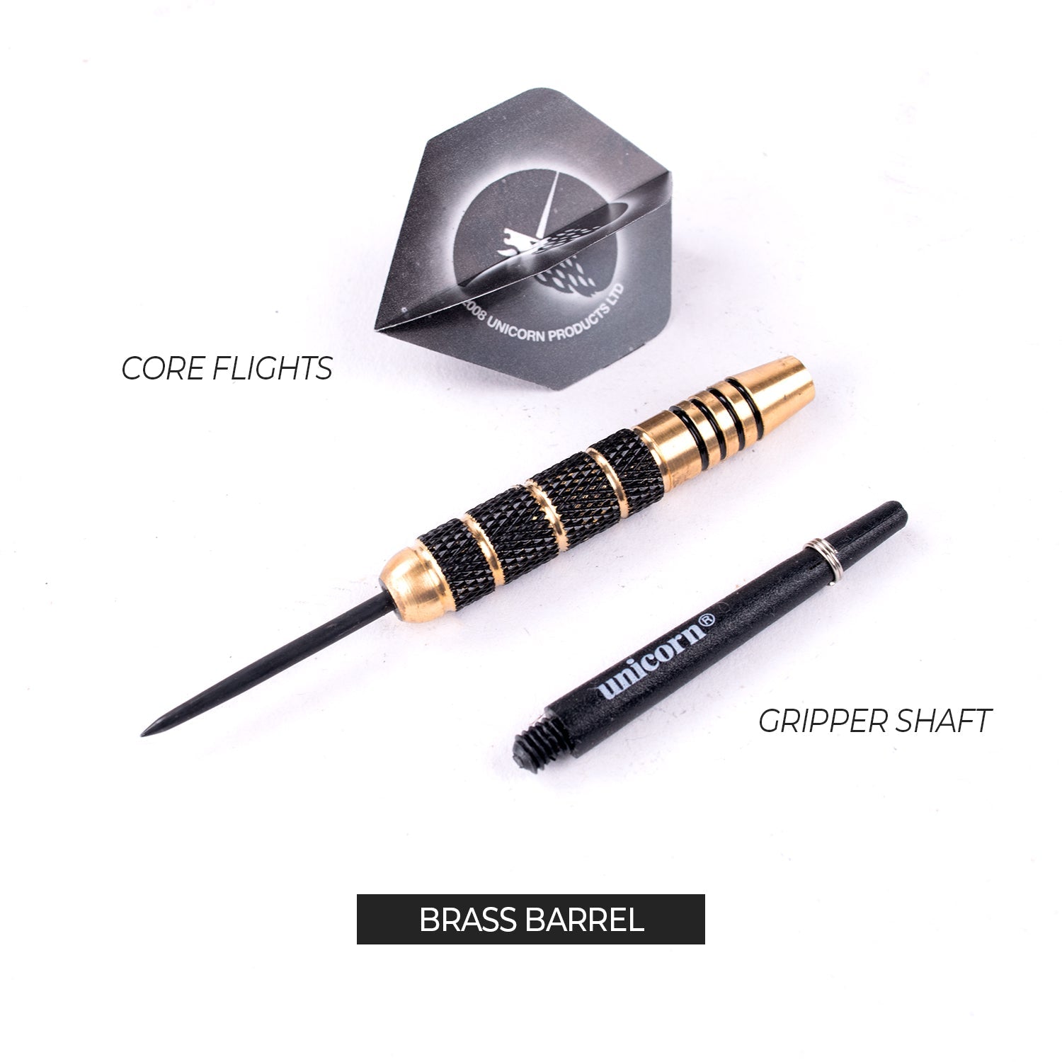 Unicorn Core Plus Win Brass Darts