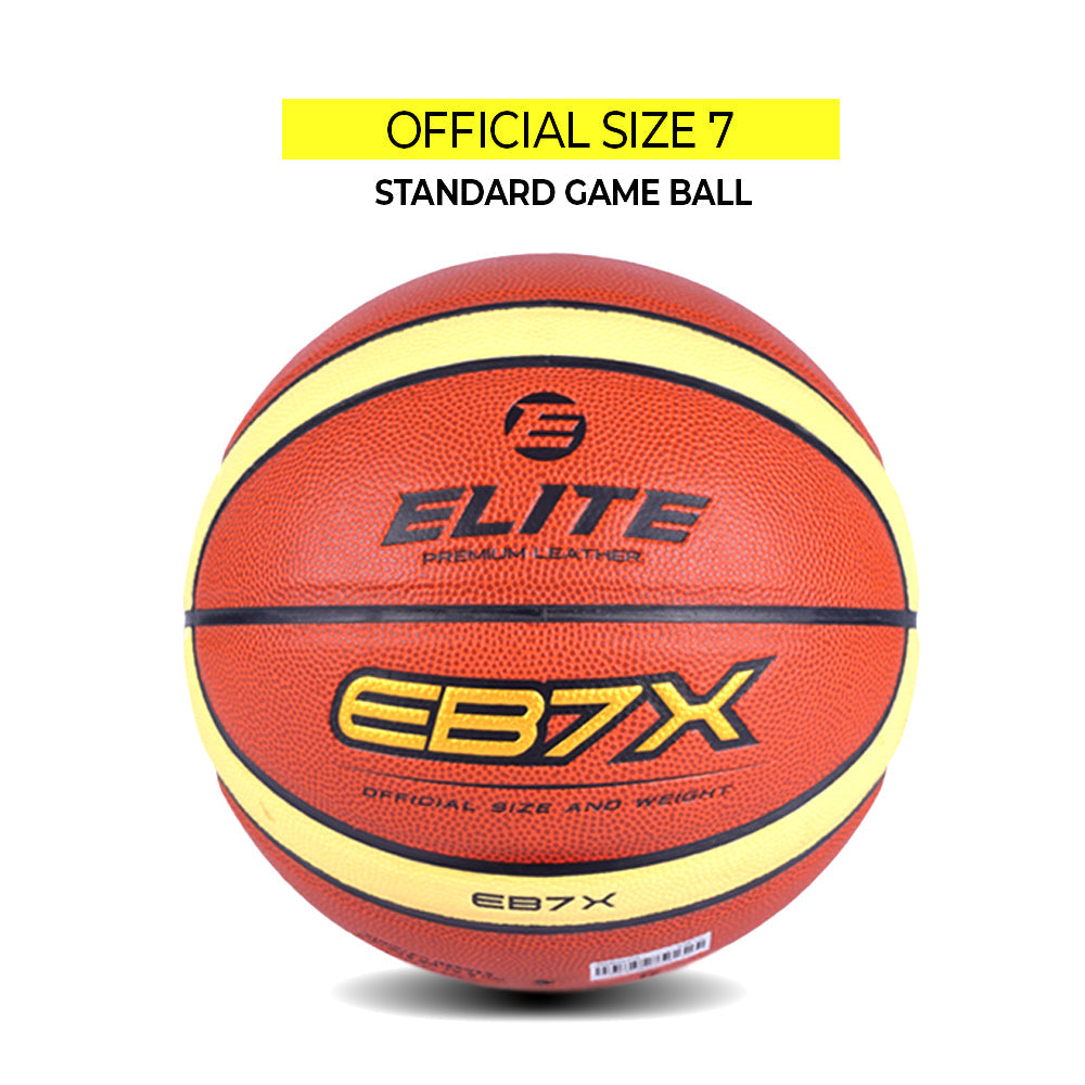 Elite EB7X 12 Panel Leather Basketball