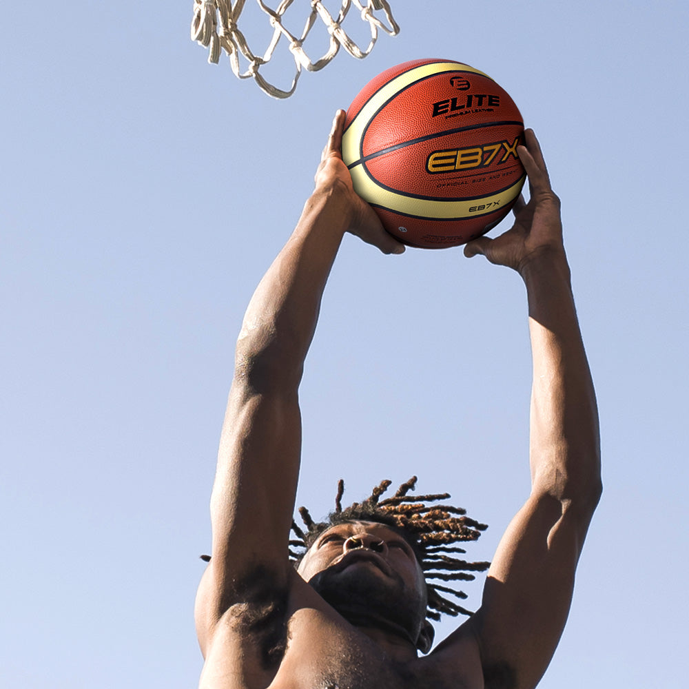 Elite EB7X 12 Panel Leather Basketball