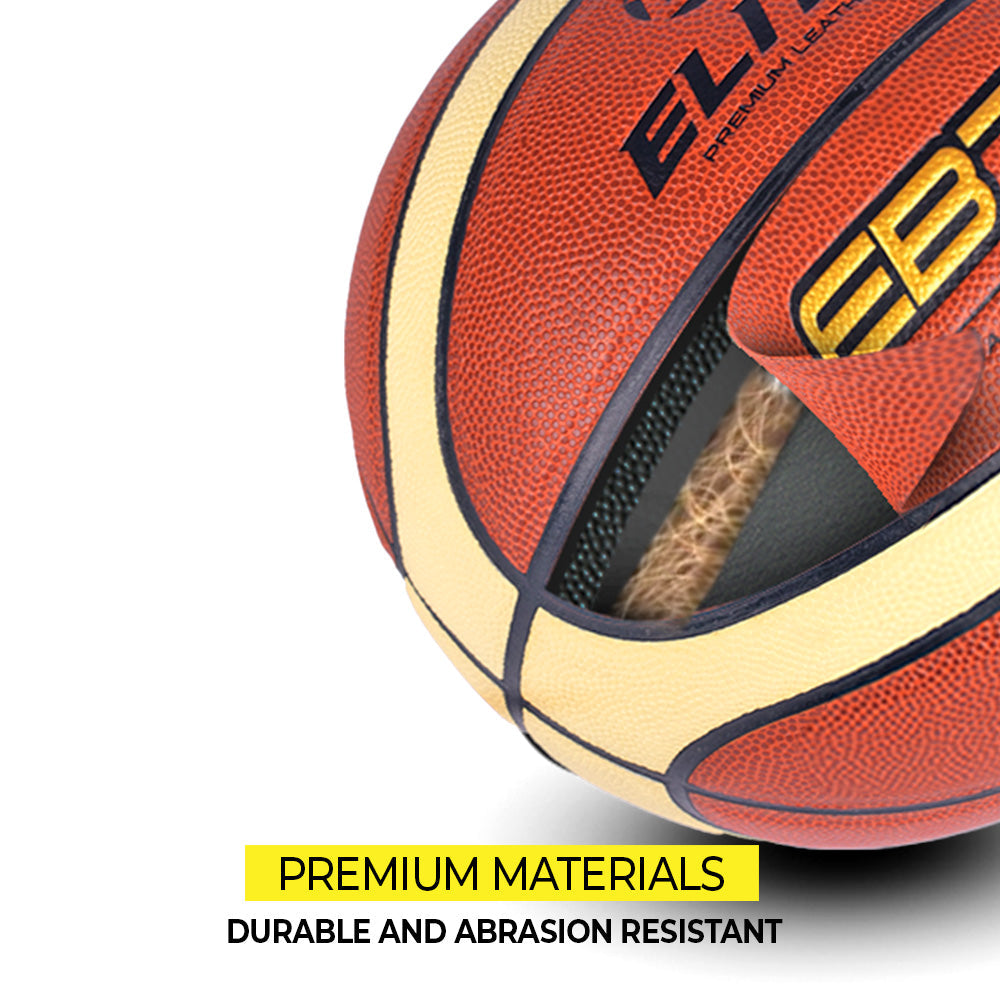 Elite EB7X 12 Panel Leather Basketball