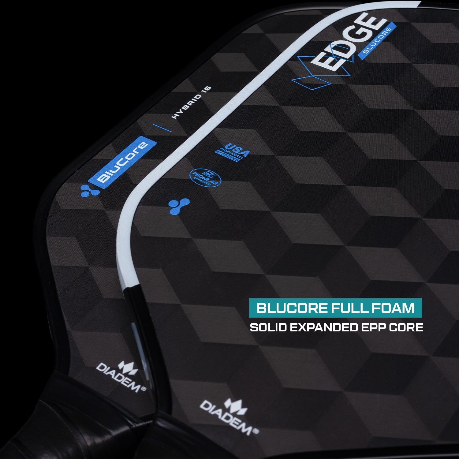 Diadem Edge Blucore HYBRID Pro Pickleball Paddle