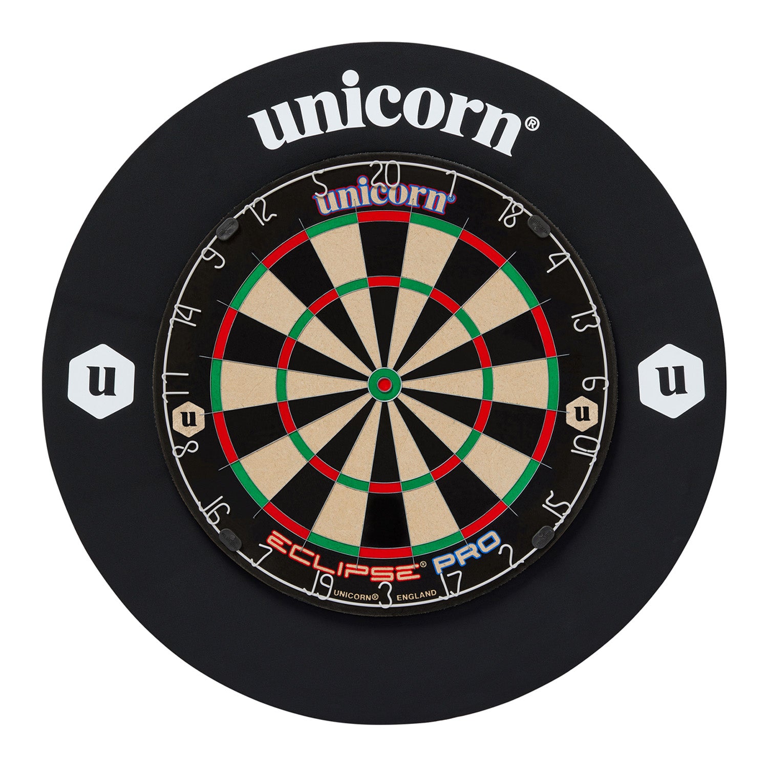 Unicorn SD Striker Dartboard Surround Black PDC/UPL