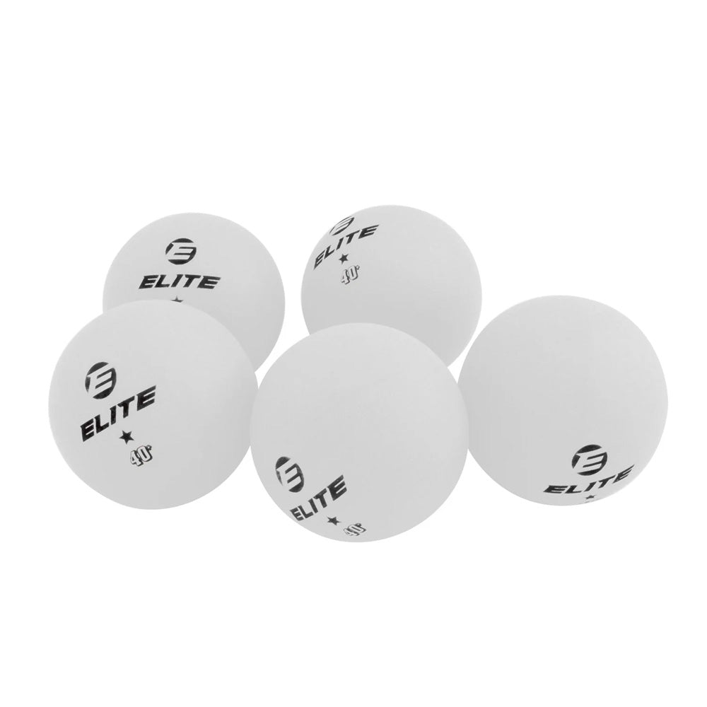 Elite 1 Star 40+ Table Tennis Balls 60 Pieces