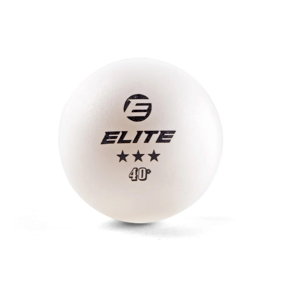 Elite 3 Star ABS 40+ Table Tennis balls