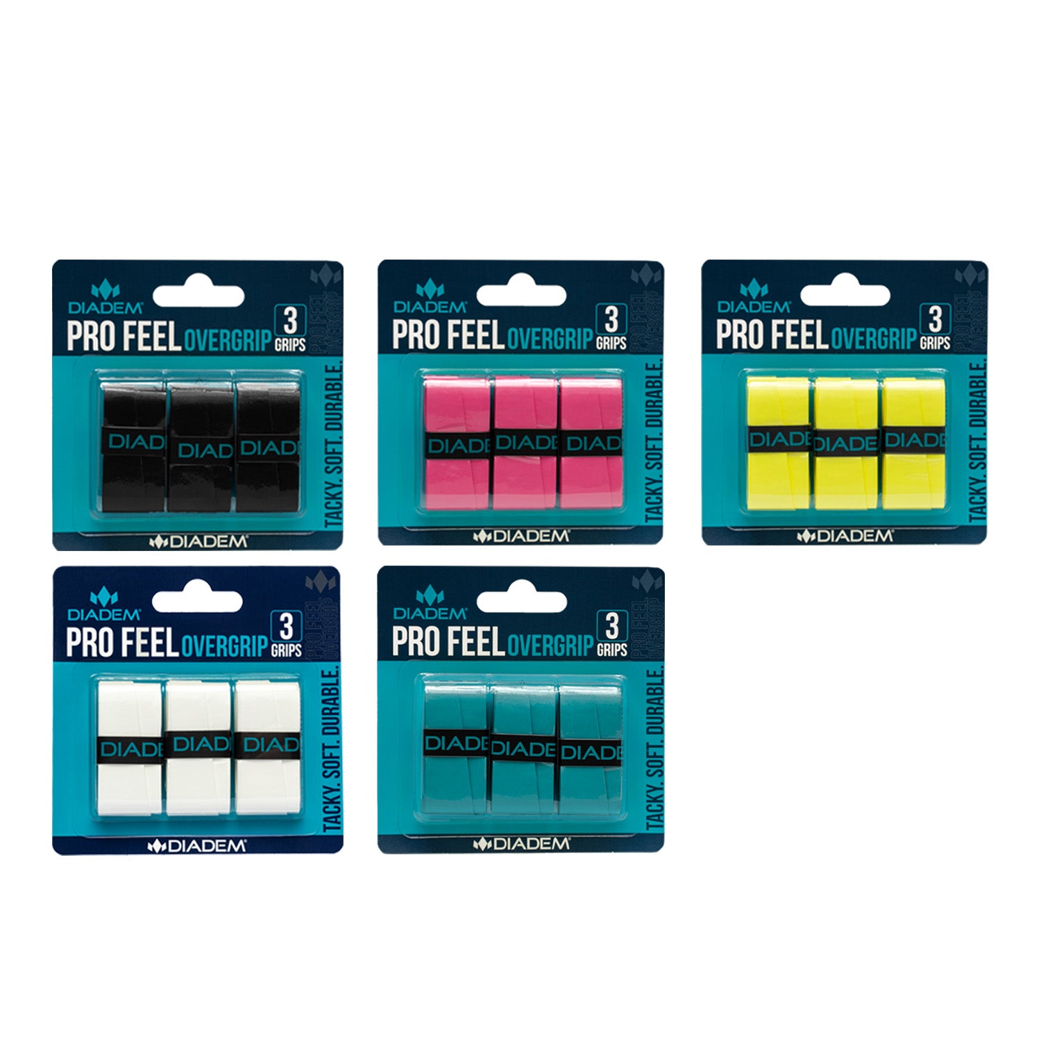 Diadem Pro Feel Grips 3 Pack