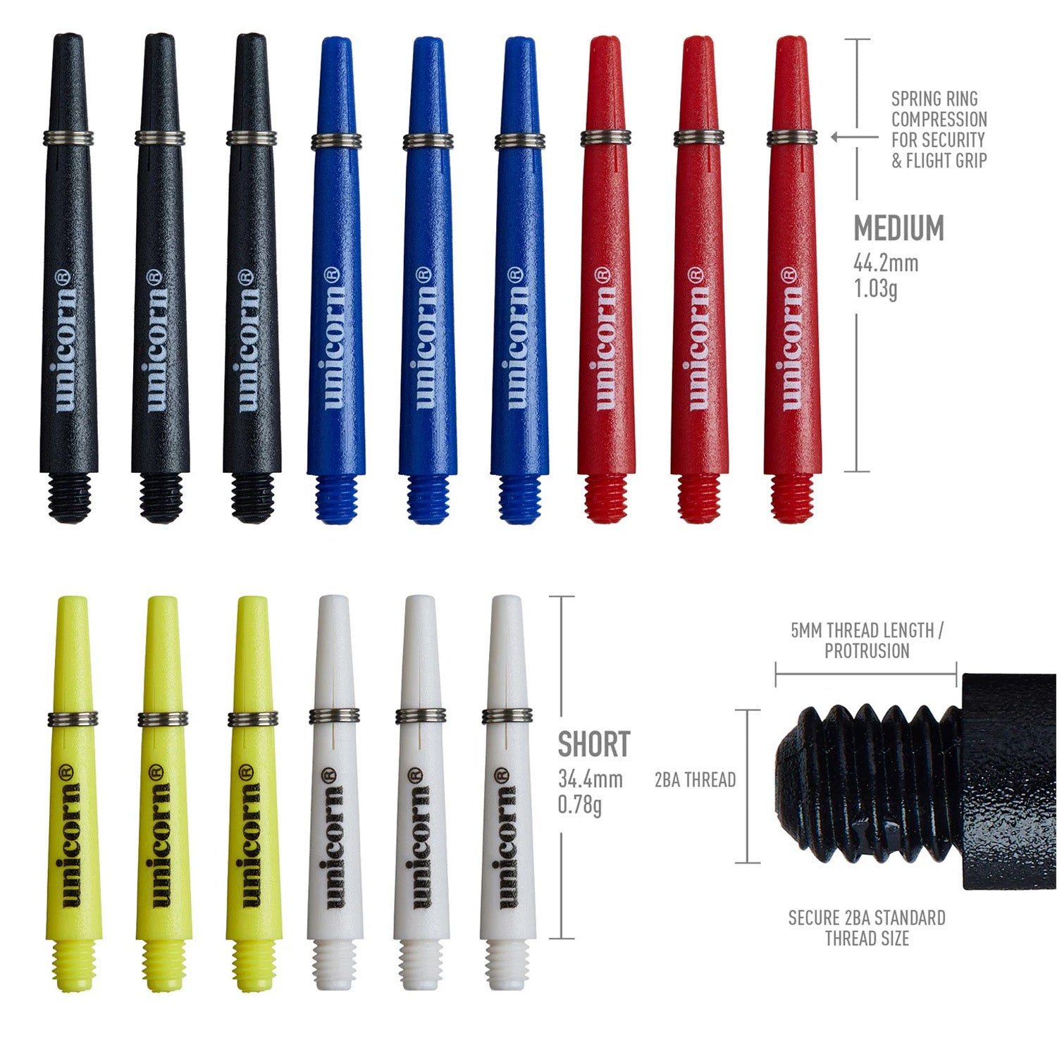 Unicorn SD GRIPPER MIRAGE SHAFT KIT
