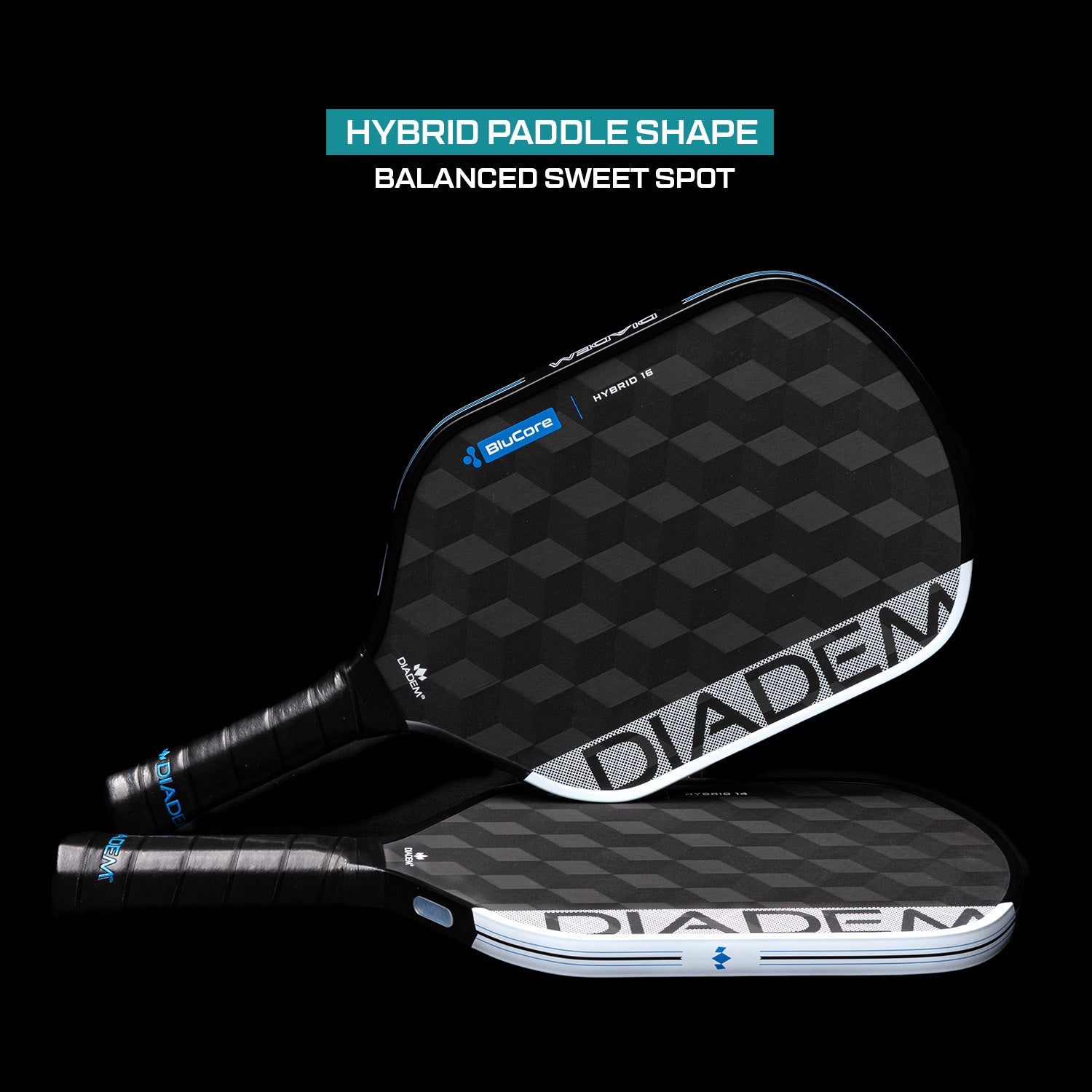 Diadem Edge Blucore HYBRID Pro Pickleball Paddle