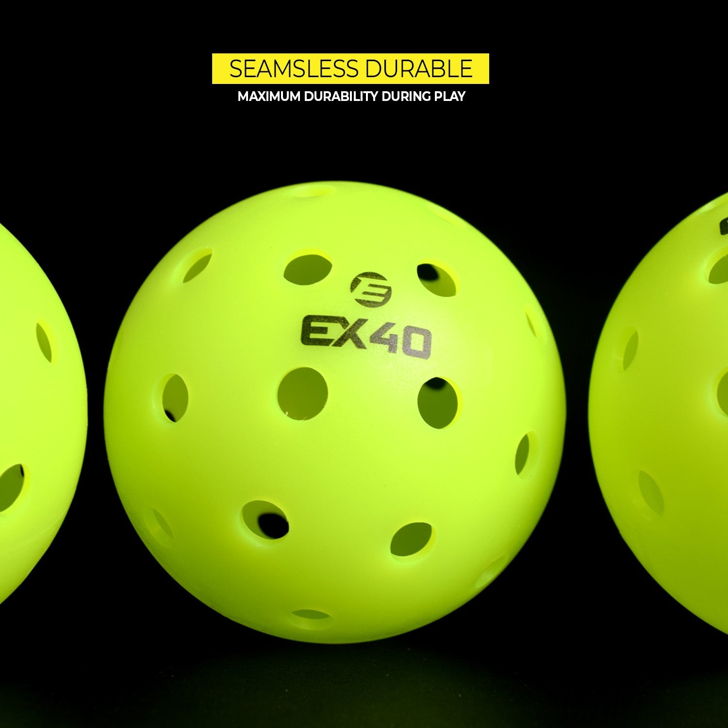 Elite EX40 Tournament Pickleballs