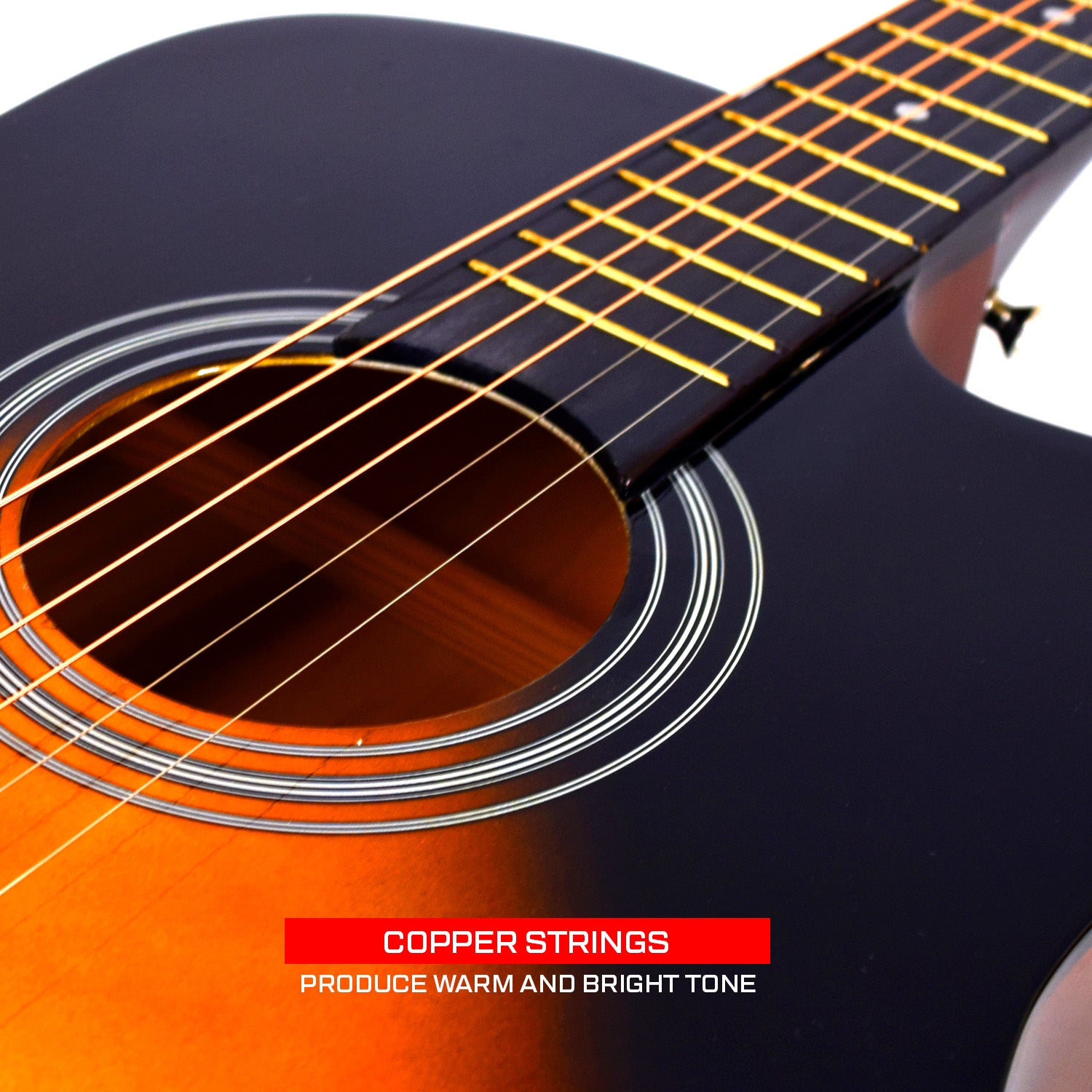 MONARCH 38" Acoustic Guitar
