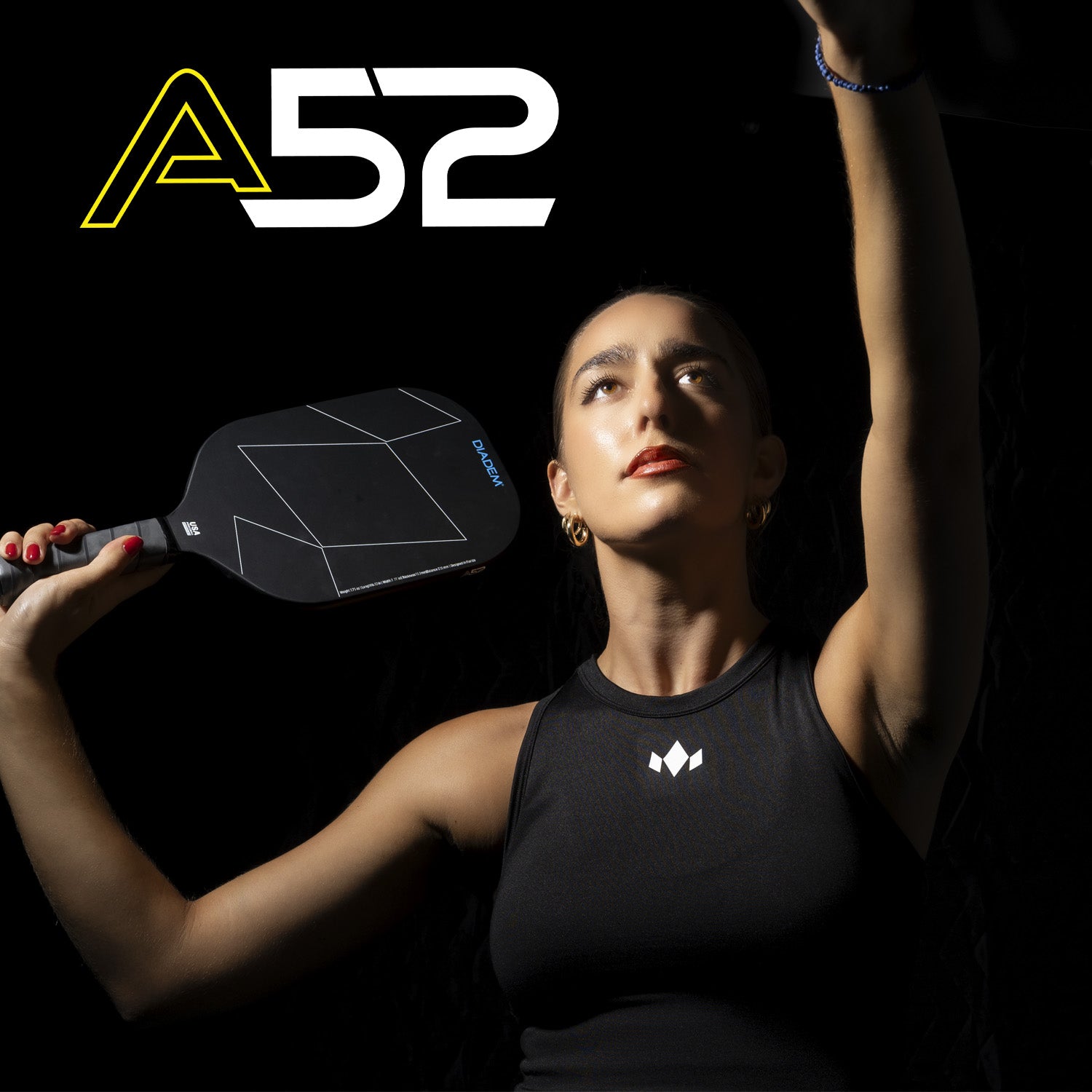 Diadem A52 Edgeless Pickleball Paddle