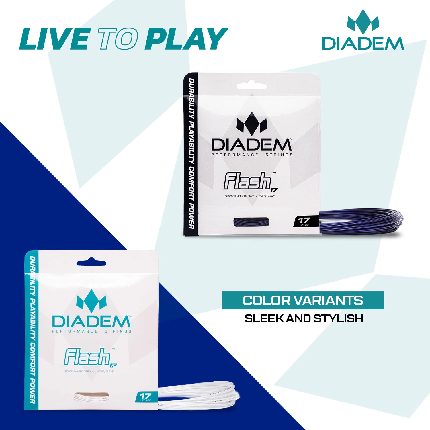 Diadem Flash Tennis Strings 17