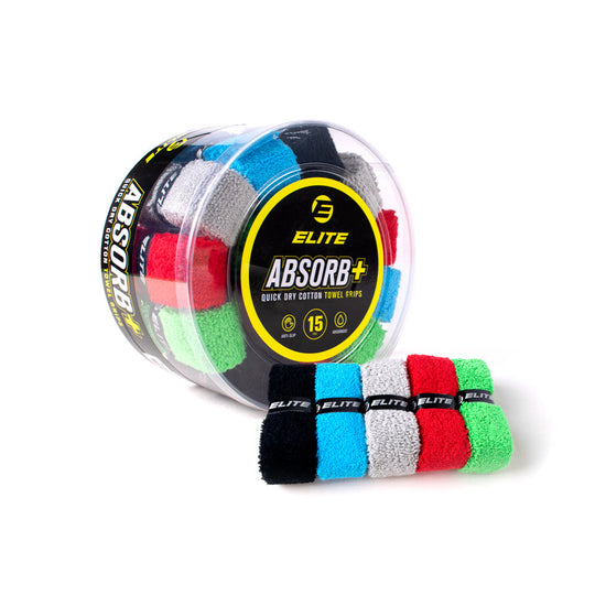 Elite Absorb+ Cotton Towel Grips  Assorted