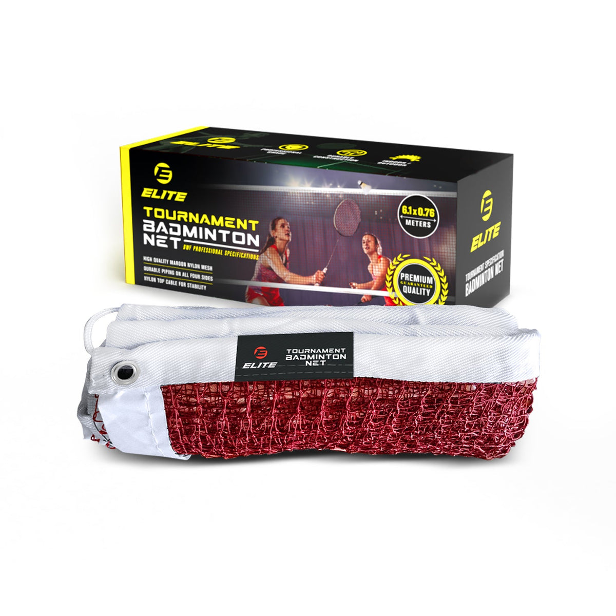 Elite Tournament Badminton Net
