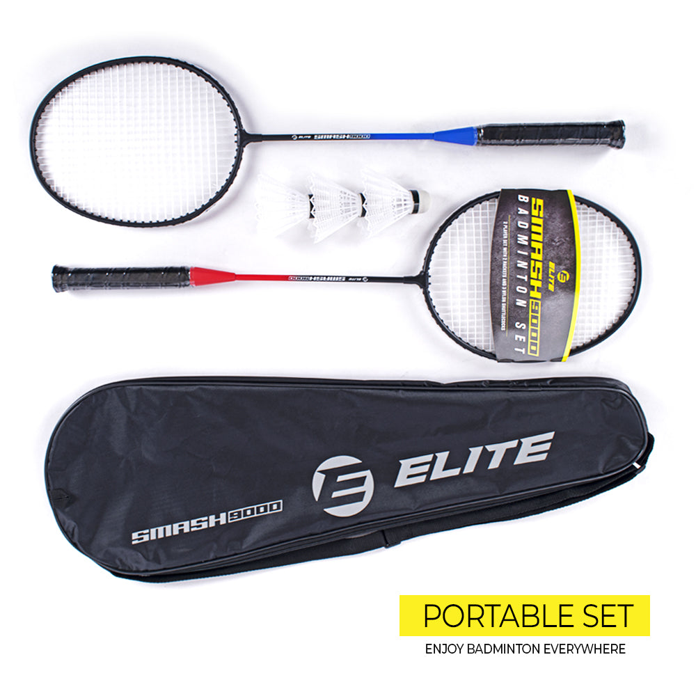 Elite Smash9000 Badminton Set
