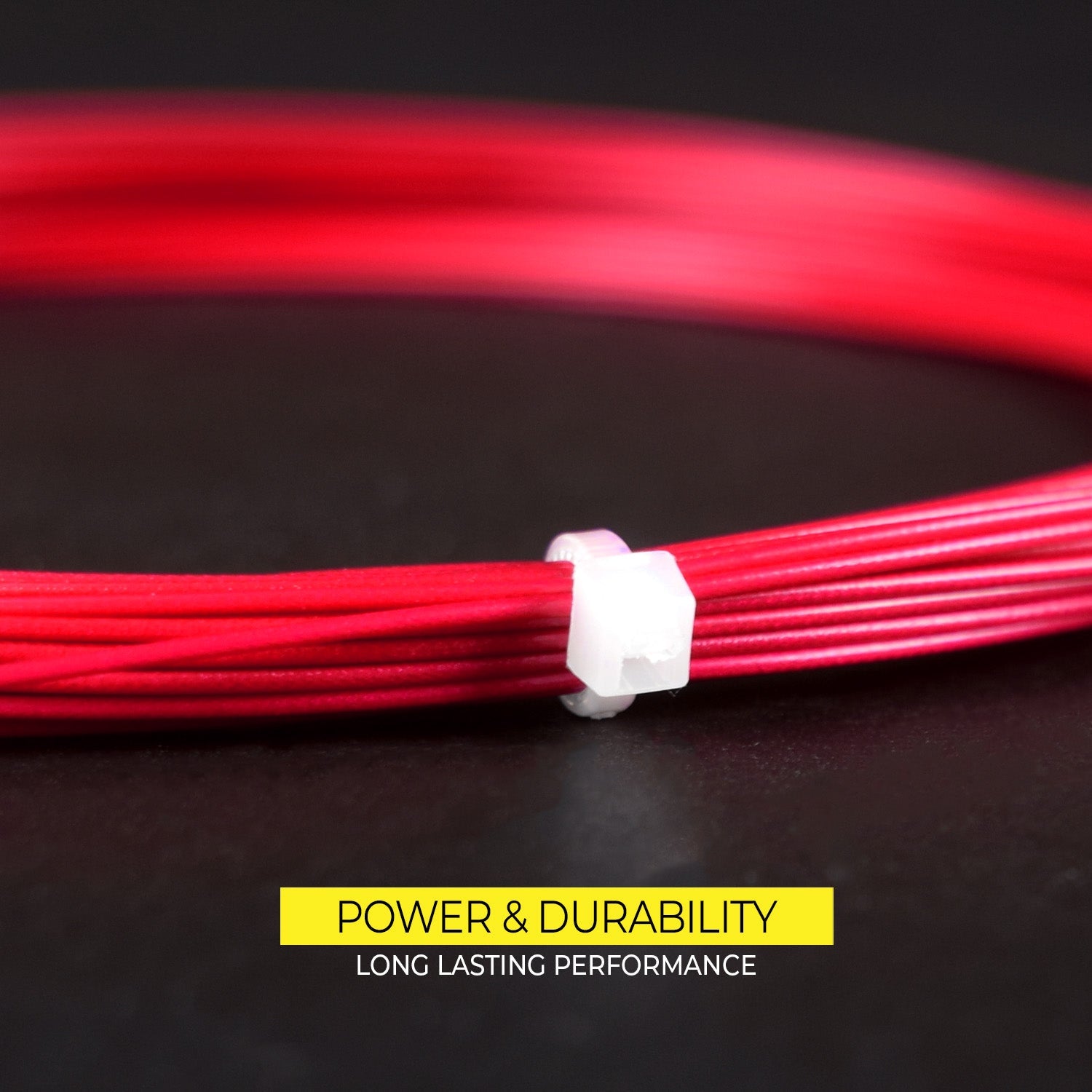 Elite 70mm Gauge Titanium Badminton Strings