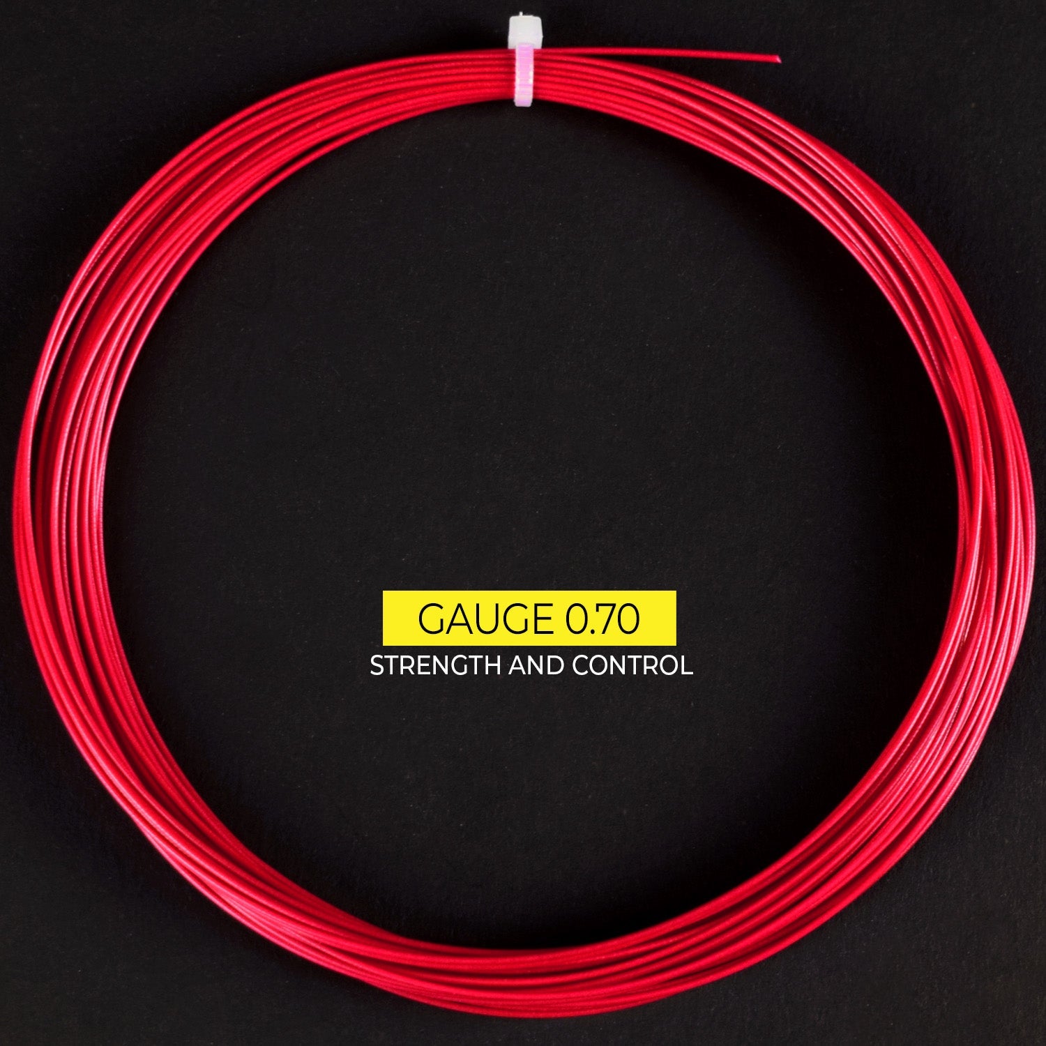 Elite 70mm Gauge Titanium Badminton Strings