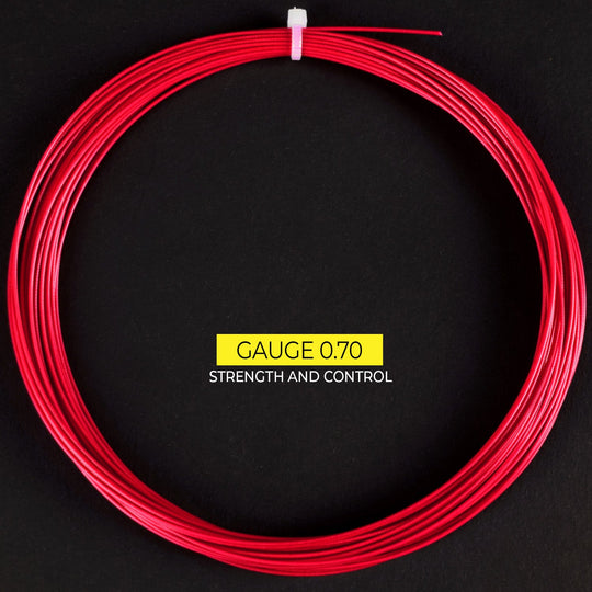 Elite 70mm Gauge Titanium Badminton Strings