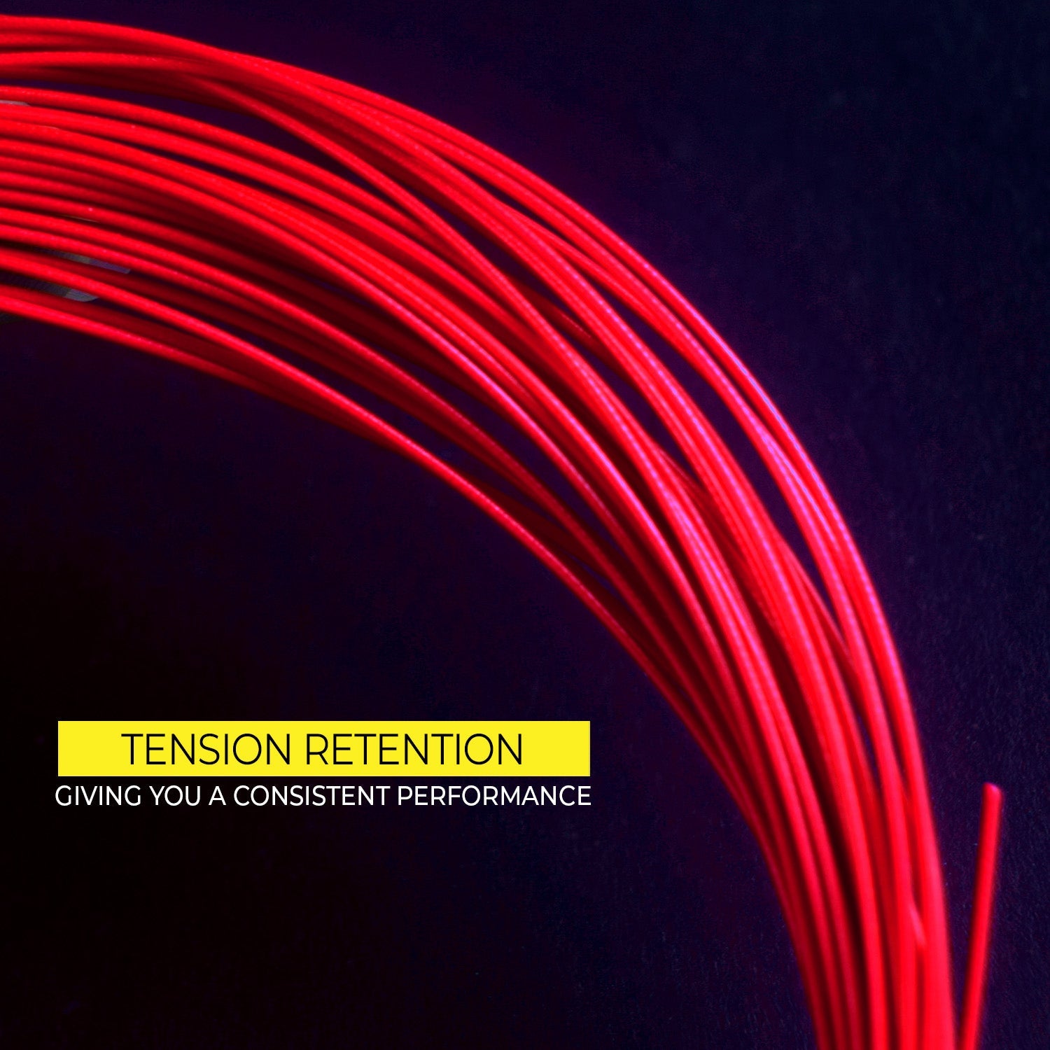 Elite 70mm Gauge Titanium Badminton Strings