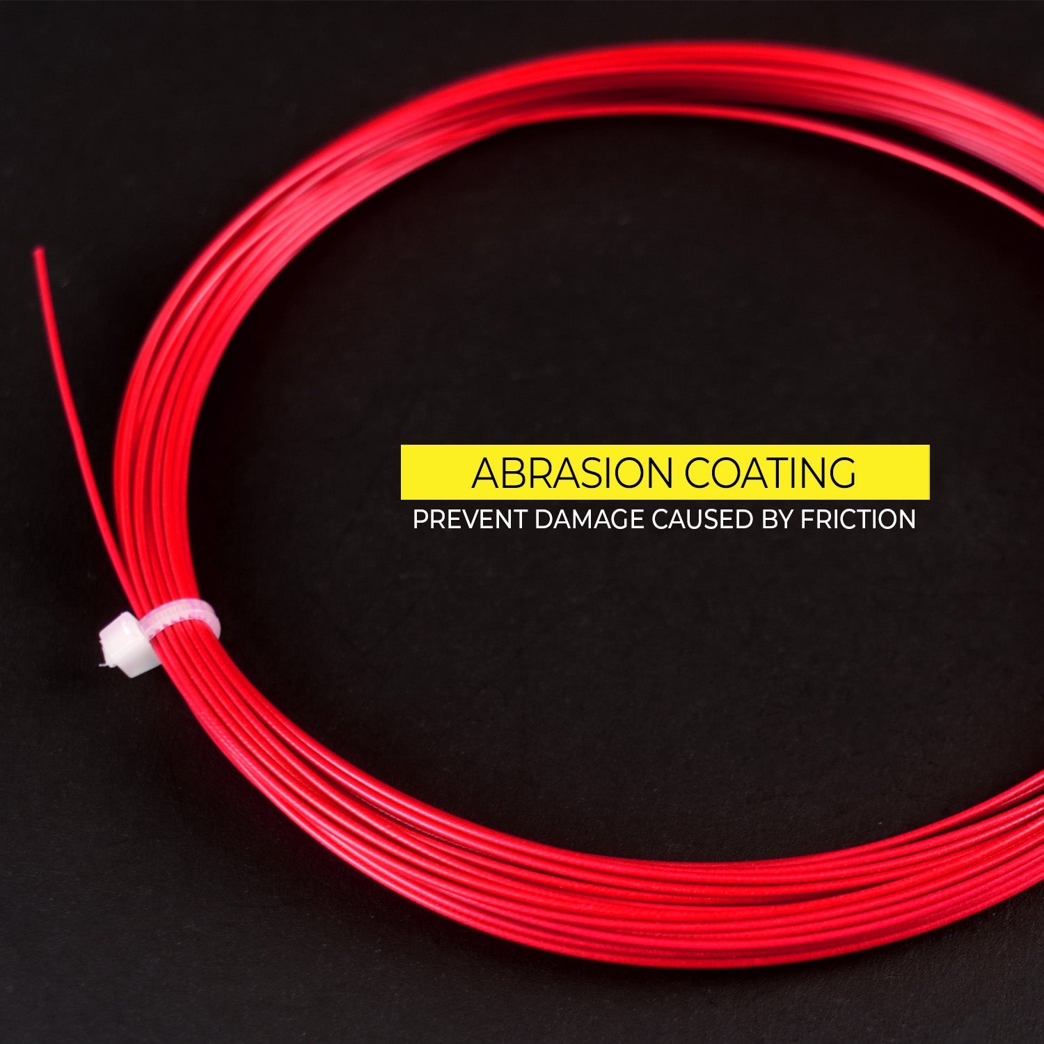 Elite 70mm Gauge Titanium Badminton Strings